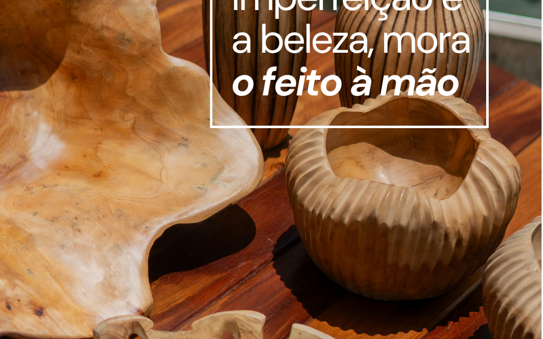 A decoração artesanal na casa